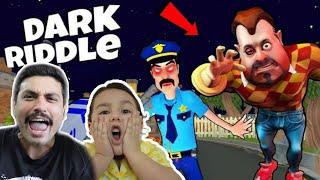 SAKALLI KOMŞU GERÇEK HAYAT! GİZEMLİ BODRUMU BULDUK! | DARK RIDDLE OYNUYORUZ1