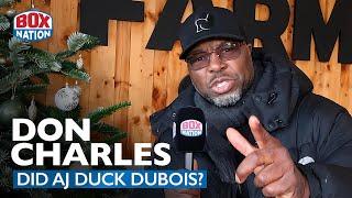 Don Charles Not Holding Back On Boxing Media & Anthony Joshua Declining Rematch