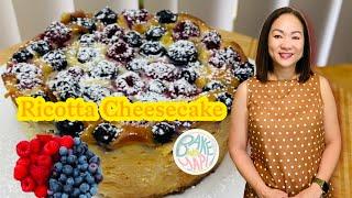 “SIMPLE AND EASY “ RICOTTA CHEESE CAKE RECIPE @BAKEWITHYAPI