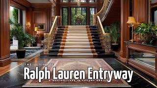 The Ultimate Ralph Lauren Entryway:  A Masterclass in Luxury Design