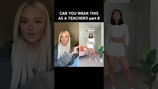 CAN YOU WEAR THESE OUTFITS AS A TEACHER?! Follow to watch all episodes! #outfit #fashion #style