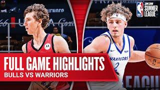 BULLS vs WARRIORS | NBA SUMMER LEAGUE | FULL GAME HIGHLIGHTS