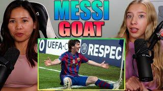 American Girls React To Lionel Messi - The Greatest of All Time