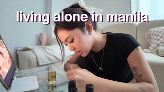 living alone in manila | sick, single, & unemployed in my 20s
