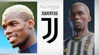 EA FC 24 - Pro Clubs Lookalike | Paul Pogba + Stats | FACE CREATION | Juventus F.C/France Legend
