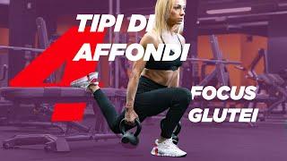 #AFFONDI - i 4 migliori esercizi per sviluppare i #GLUTEI