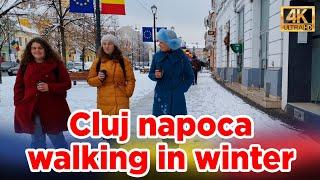 Discover the Magic of Cluj Napoca in Winter|waking in cluj