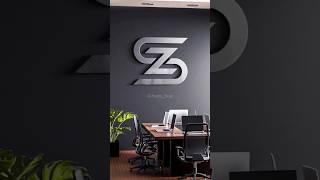 S Z NAME LOGO ️#shorts #logo #logodesign #trending  #logomark #graphicdesign