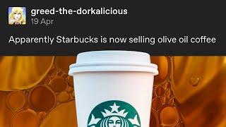 Starbucks olive oil coffee