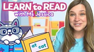 Learn to Read 3 Letter Words | CVC Words for Preschool