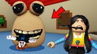 ADOPTE  un POU y me quiso COMER   | paolazgames | ROBLOX