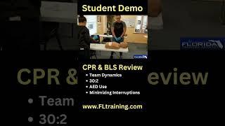 CPR & BLS Skills Review (Student Demo)