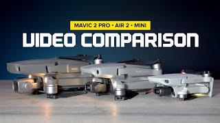 DJI Mavic Air 2 - Mini and Mavic 2 Pro Comparison