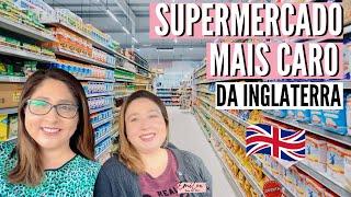 O que compramos e quanto gastamos no supermercado mais caro da Inglaterra