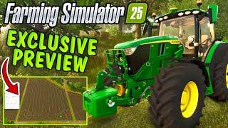 FARMING SIMULATOR 25 PREVIEW - GPS, AI Worker, Consumables, US Map, New Crops