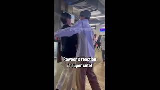 When #Rowoon accidentally met  #Yoonjion his ex co-star in Tomorrow! #로운 #ロウン #โรอุน #SF9 #shorts