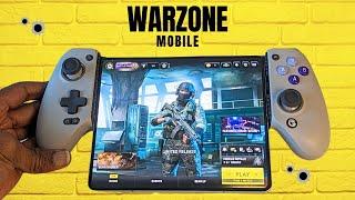 Warzone mobile full 60 fps gameplay! Galaxy Z Fold5