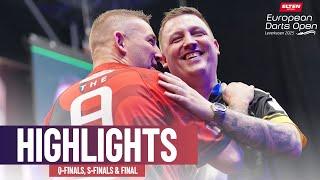 THE CHAMP IS CROWNED!  | Final Session Highlights | 2025 European Darts Open