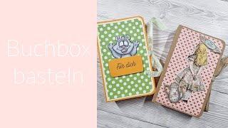 Buchbox basteln  Alice in Wonderland Design  Aufbewahrung für geheimes  Bastelanleitung