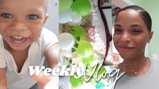 Weekly vlog | Party prep + baking Jamaican black cake  |   ROCHELLE VLOGS