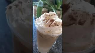 Cafe latte con crema batida #latte #short #café #coolwhip #crema batida #homecoffee