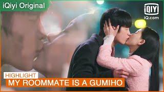 Jae Jin & Hye Sun kiss in front of Jae Jin's brother | My Roommate is a Gumiho EP15 | iQiyi K-Drama