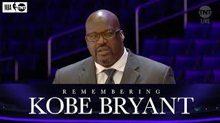 Shaq Remembers His Former Teammate and Friend Kobe Bryant | NBA on TNT