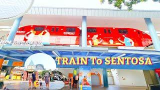 Take Train from VivoCity to Sentosa | Explore Singapore 130