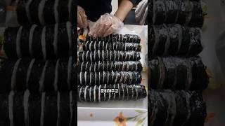 집에서 만든 김밥맛은? #김밥 #도시락 #김밥싸기 #가족모임