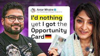 Success Story Of Getting Opportunity Card In A Month With No Block Account | Gurpreet In Germany