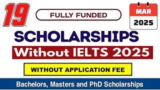 100% Fully Funded Scholarships 2025 | Study in Korea, Italy, Romania & More