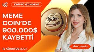 Kripto Gündemi | uzmancoin | Meme Coin FOMO'sunda 900 Bin Dolar Kaybetti