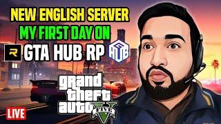 NEW GTA 5 ROLEPLAY SERVER! | GTA HUB First Impressions & Gameplay | Live Streaming