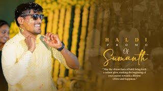 Sumanth | Cinematic Haldi Promo | Vibrant yellow | 2024 | Ajay photography07 |