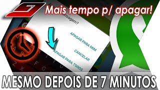 Como APAGAR MENSAGEM do Whatsapp para todos MESMO DEPOIS do limite de TEMPO | Guajenet