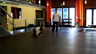 Billy Unger - Stunt Training for Upcoming Film