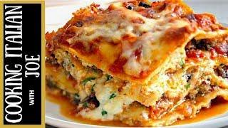 Lasagna with Bolognese Sauce | Cooking Italian with Joe