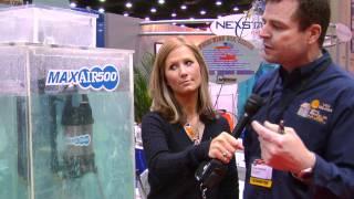 Septic Services Inc. -  MaxAir500 submersible aerator - Pumper & Cleaner Expo 2011