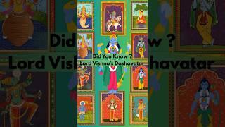 Lord Vishnu Dashavatara and why they came on earth in 90 seconds