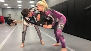 Fun roll with my teammate Jordan  #sicchic #bjjlife