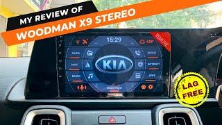 Woodman Car Stereo Review | X9 Android Music System in Kia Sonet | Woodman Customer Review | 2024