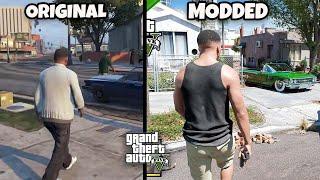 I Faithfully Remastered GTA 5 with Mods #gta5 #gtamods