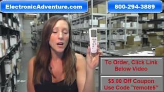 Original Friedrich AKB73616103 Air Conditioner Remote Control $5 Off Coupon -ElectronicAdventure.com