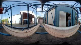 Air Cannon at Clemson WiSER (360 cannon view)