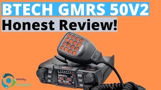 Best Value Mobile GMRS Radio! BTECH GMRS 50V2 Honest Review!