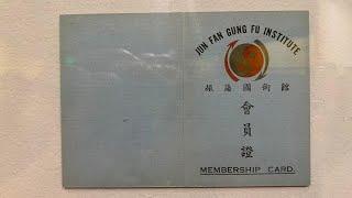 Jun Fan Gung Fu Institute & Bruce Lee original cards!