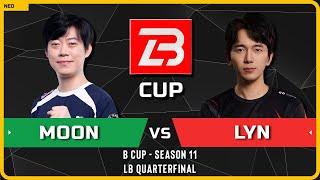 WC3 - [NE] Moon vs Lyn [ORC] - LB Quarterfinal - B Cup Season 11