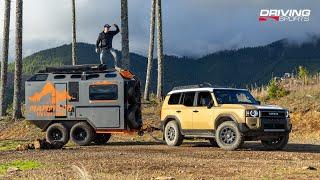 2024 Land Cruiser Tow Test with Mammoth Overland Tall Boy Trailer