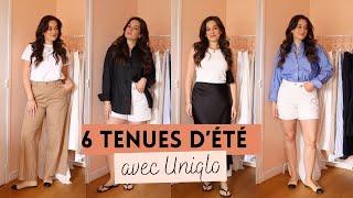 6 IDÉES DE TENUES POUR L'ÉTÉ AVEC UNIQLO | Lauriane Villa