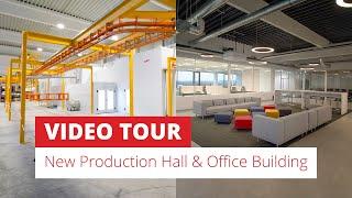 Video Tour: New Production Hall & Office Building - Rasco